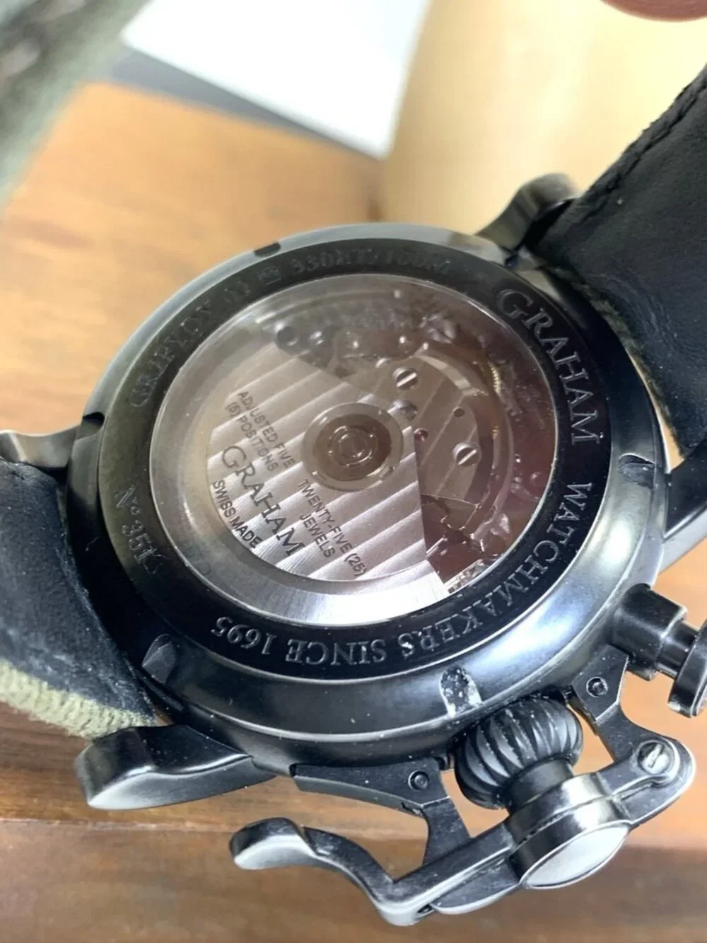Graham Chronofighter Flying Tiger Men's Watch Swiss Automatic Limited Edition